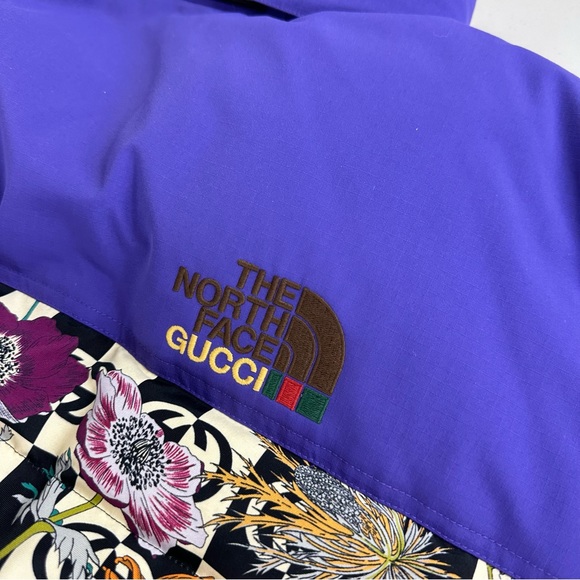 Gucci x The North Face Floral Down Jacket NEW WITH TAGS - Picture 15 of 16